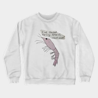 Spoon Shrimp Crewneck Sweatshirt